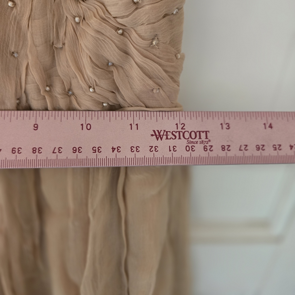 Beaded Midi Grecian Dress XS - Picture 15 of 15
